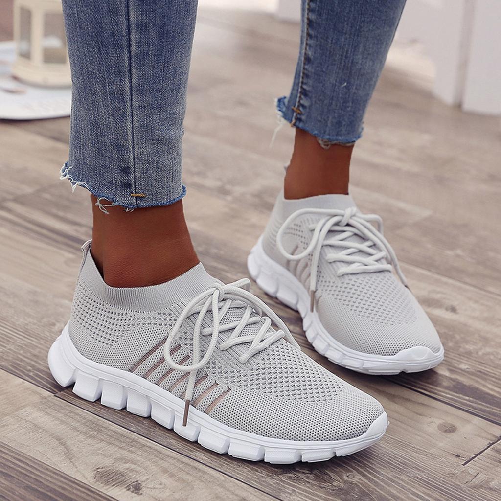Amelia | Orthopädische Und Sportliche Flyknit-Sneaker