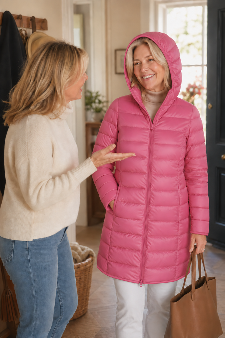 Featherlyte | Packable Ultralight Puffer Jacket – Ent detachable Kapuze für Regen und Wind