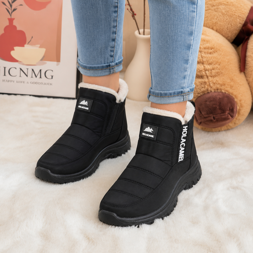 Gripwell | Waterproof Snow Boots – Faux-Fur Lining für warme Füße