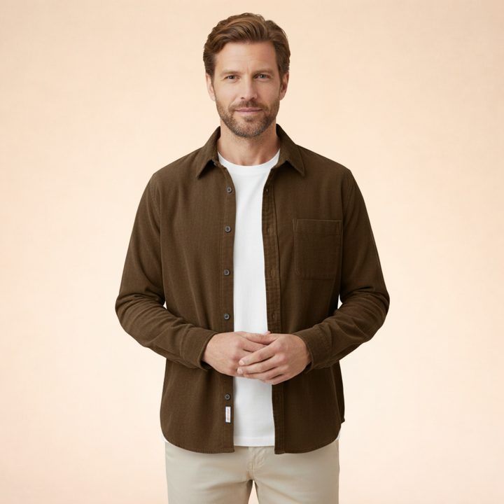 Tom | Lässiges Cordhemd