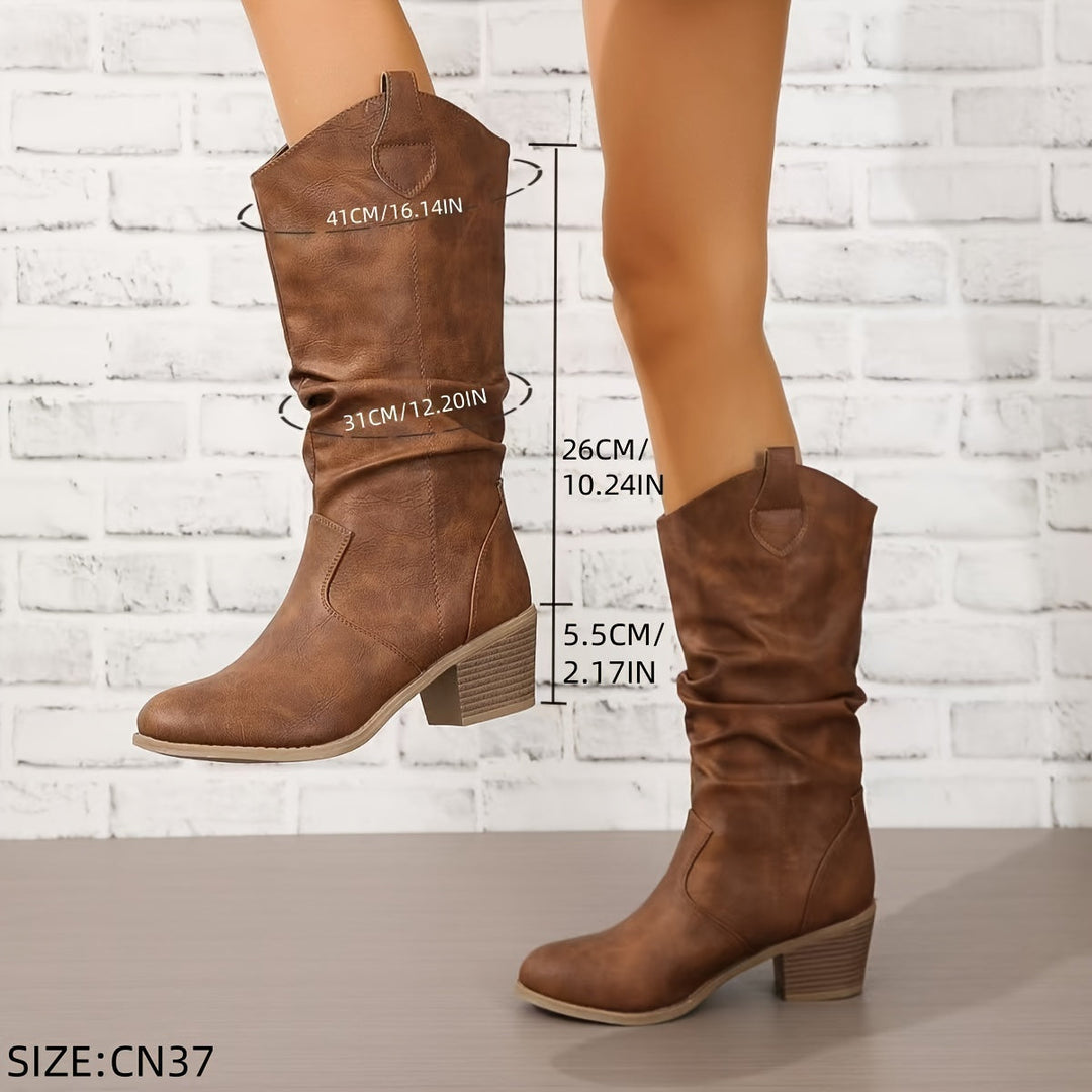 Marlene | Komfortable Western Cowboystiefel mit weiter Wadenweite