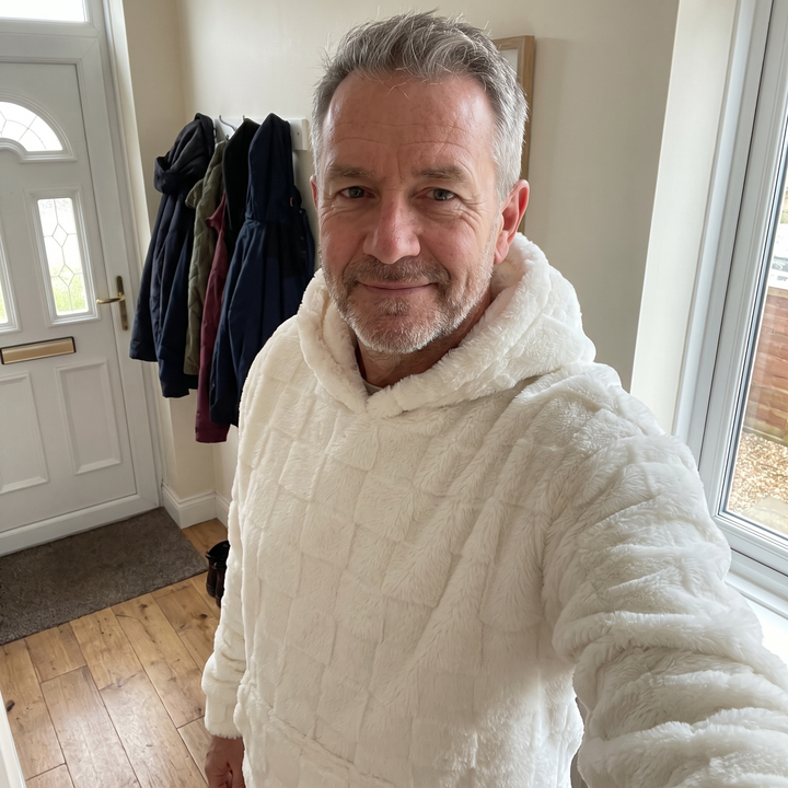 Waffle | Waffle Knit Hoodie – Bequemer Pullover für Männer