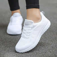 Evelyn | Atmungsaktive Orthopädische Damen-Sneaker Mit Strickdesign