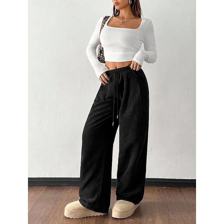 Georgina | Wide-Leg Pants – Relaxed Style for Everyday Wear