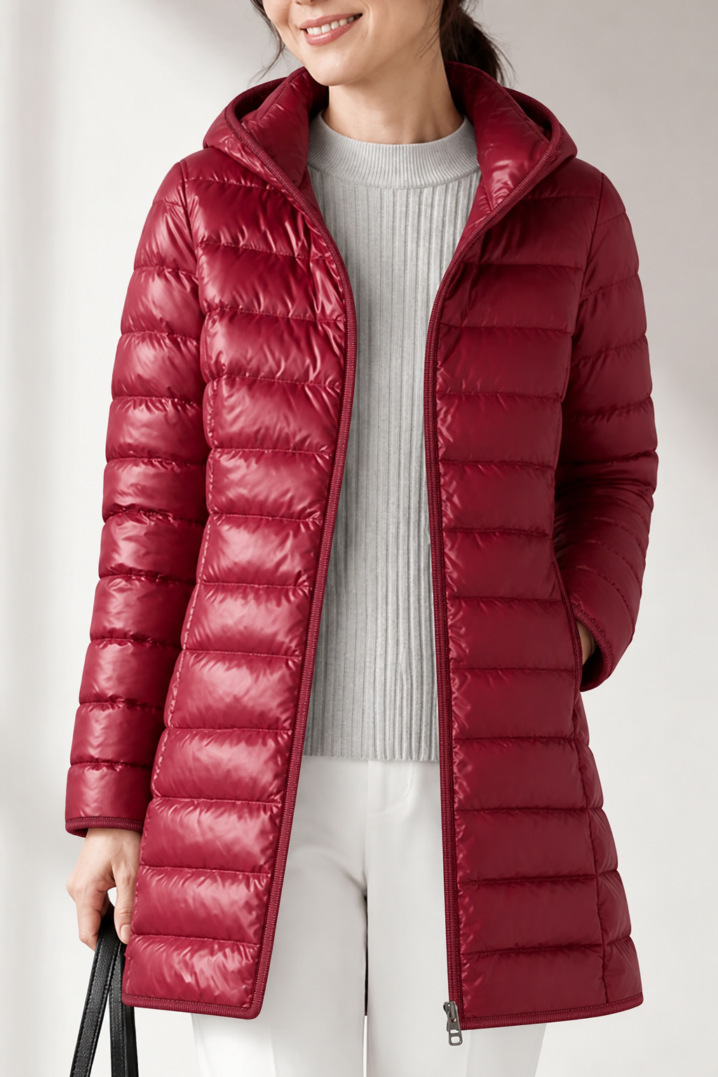 Featherlyte | Packable Ultralight Puffer Jacket – Ent detachable Kapuze für Regen und Wind