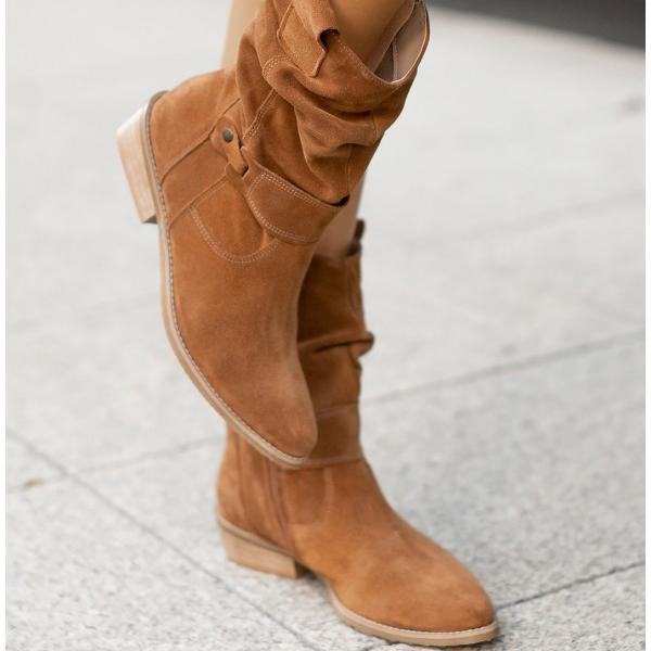 Camilla | Elegante Und Legere Slouch Stiefeletten