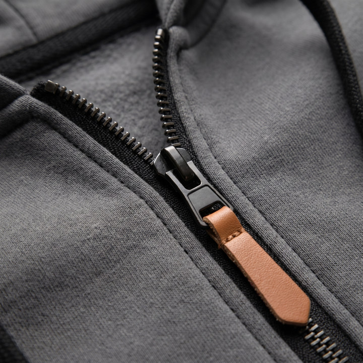 Zeno | Utility Hoodie – Praktischer Half-Zip Stil für Männer