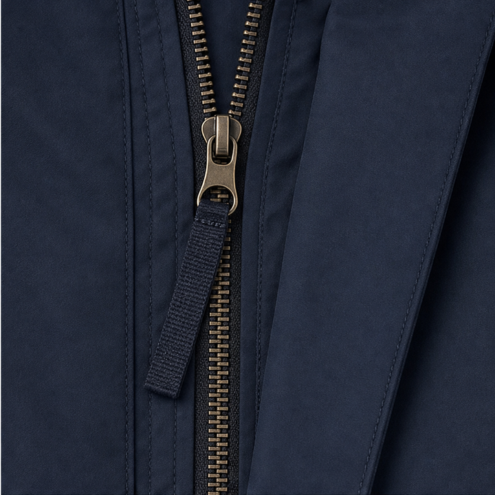 Rainfelle | Slim-Fit Kapuzen Regenjacke mit Kordelzug