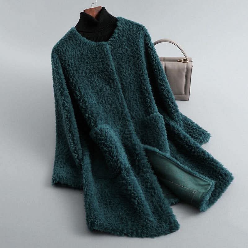 Hollmere | Shearling Coat – Elegante Damenmode für den Winter