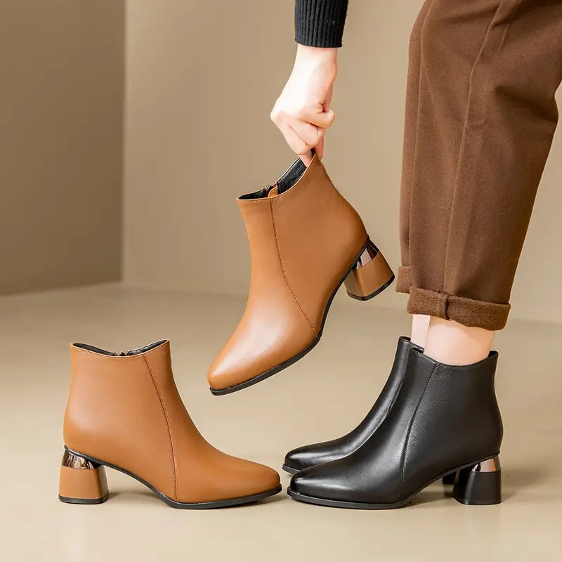 Emily | Zeitlose Elegante Stiefel Für Damen