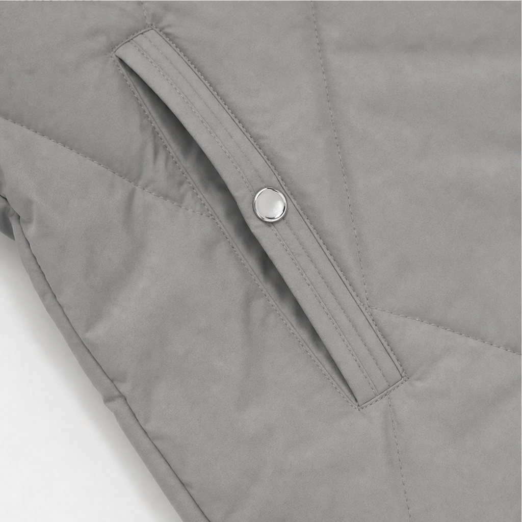 Wearbella | Diamond Quilted Hooded Puffer Jacket – Warm und Stilvoll