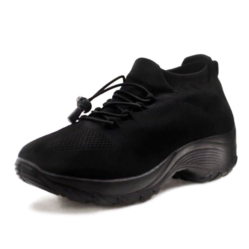 Mia | Bequeme Und Orthopädische Plateau-Sneaker