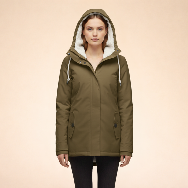 Lena | Wasserdichte warme und stylische Winterjacke