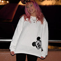 Laura | Verspielter Mickey-Mouse-Pullover mit lockerem Wohlfühlschnitt
