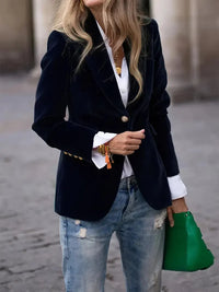 Sophie | Luxuriöser Und Eleganter Samt-Blazer