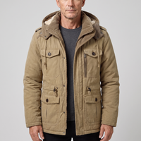 Jonas | Durable men's parka for cold days with practical pockets