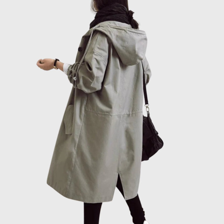 Emma | Eleganter Und Wasserdichter Langer Trenchcoat