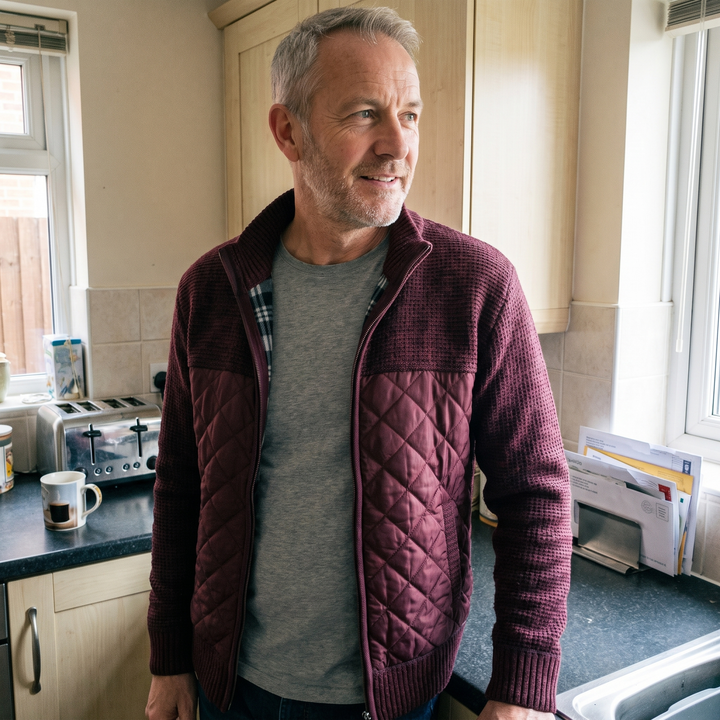 Classic | Quilted Knit Jacket – Komfortables Design für jeden Tag