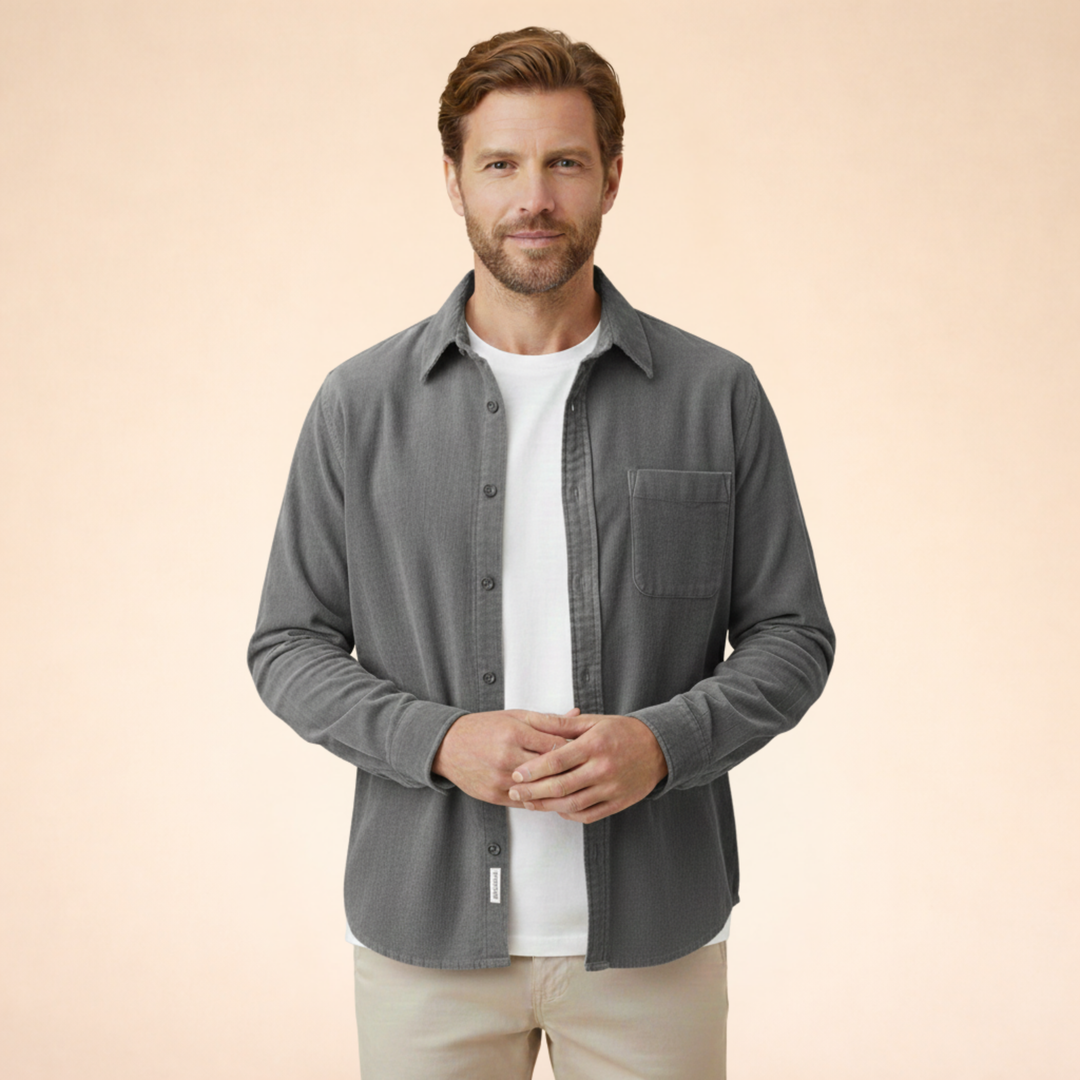 Tom | Lässiges Cordhemd