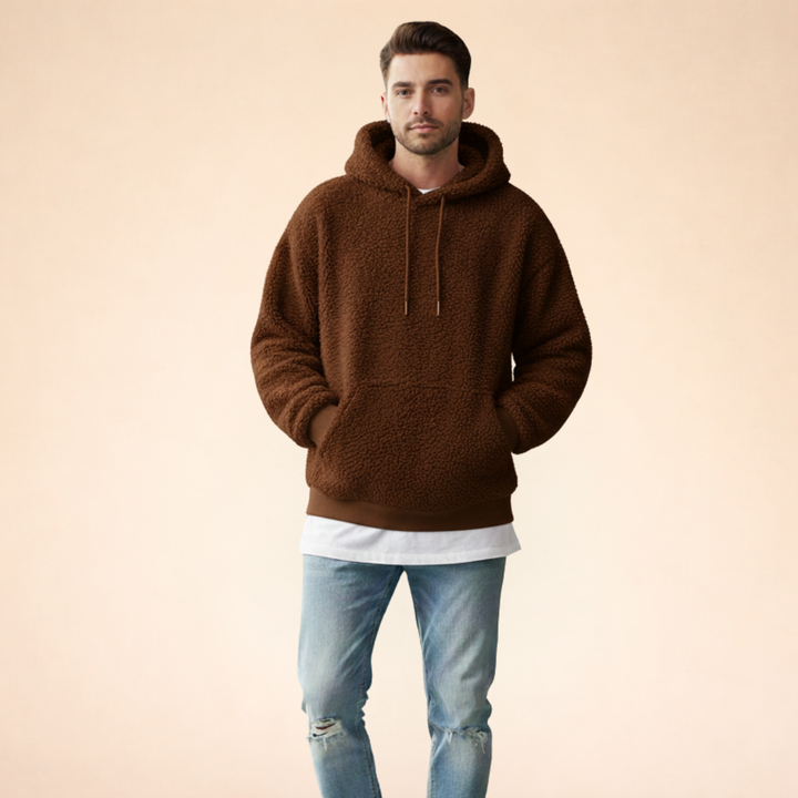 Andreas | Flauschiger warmer und vielseitiger Hoodie