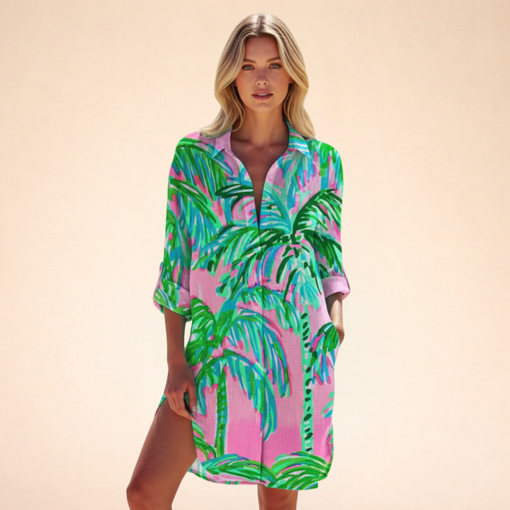 Julia | Stilvolles Hemdkleid für den Sommer