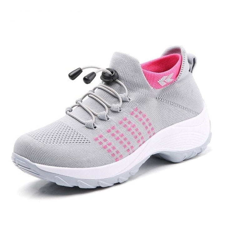 Mia | Bequeme Und Orthopädische Plateau-Sneaker