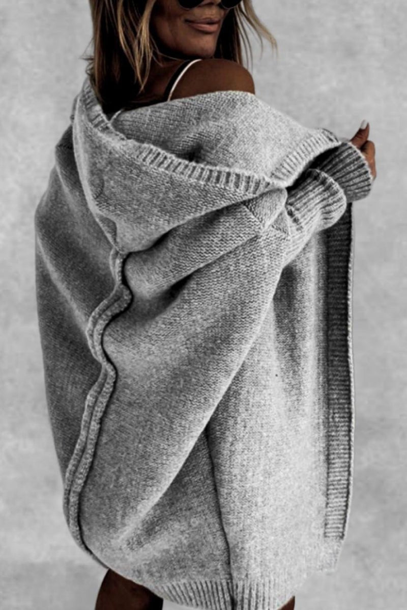 Kendra | Oversized Cardigan with Hood for Women