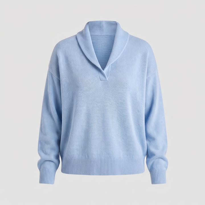 Vernor | V-Ausschnitt Strickpullover für Damen