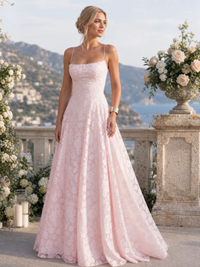 Anne | Romantic and elegant lace maxi dress