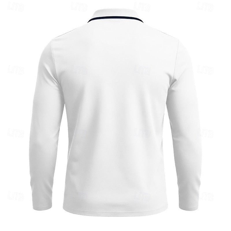 Maurice | Quarter-Zip Polo-Shirt – Eleganter, Modern Fit für Herren