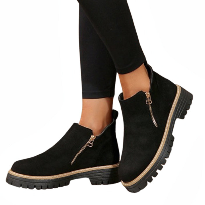 Stephanie | Elegante Und Moderne Plateau Stiefeletten