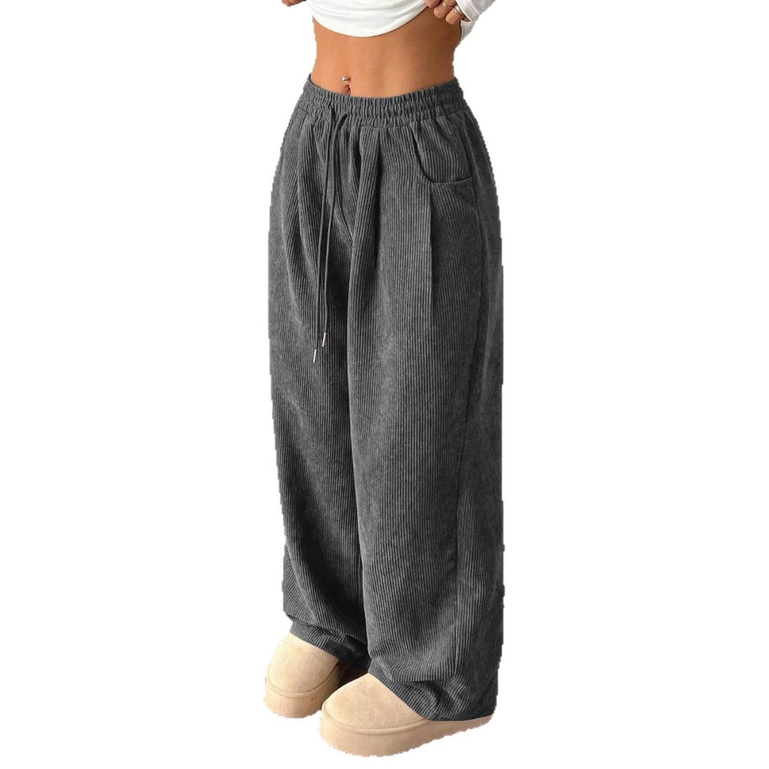 Drune | Cordhose – Weites Bein mit Kordelzug für Damen