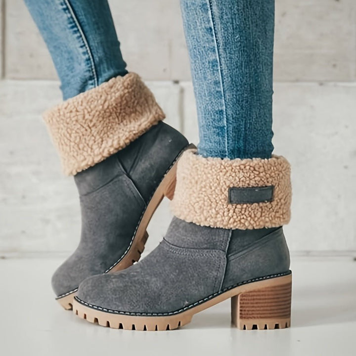 Emma | Kuschelige Mid-Calf-Stiefel mit Fleecefutter