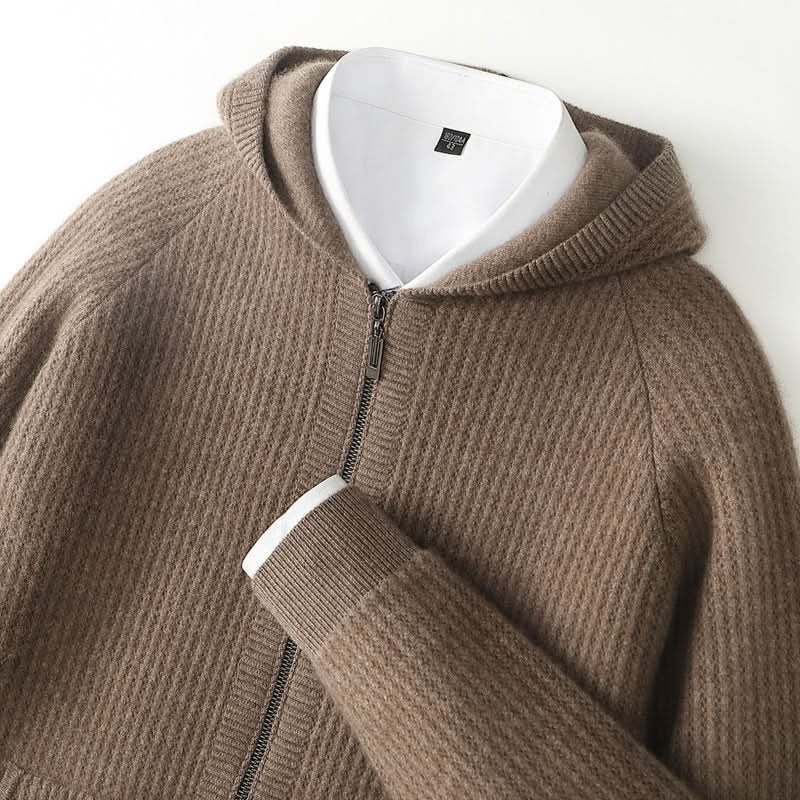 Sorrento | Cashmere Zip Hoodie – Weich und Luxuriös für Damen