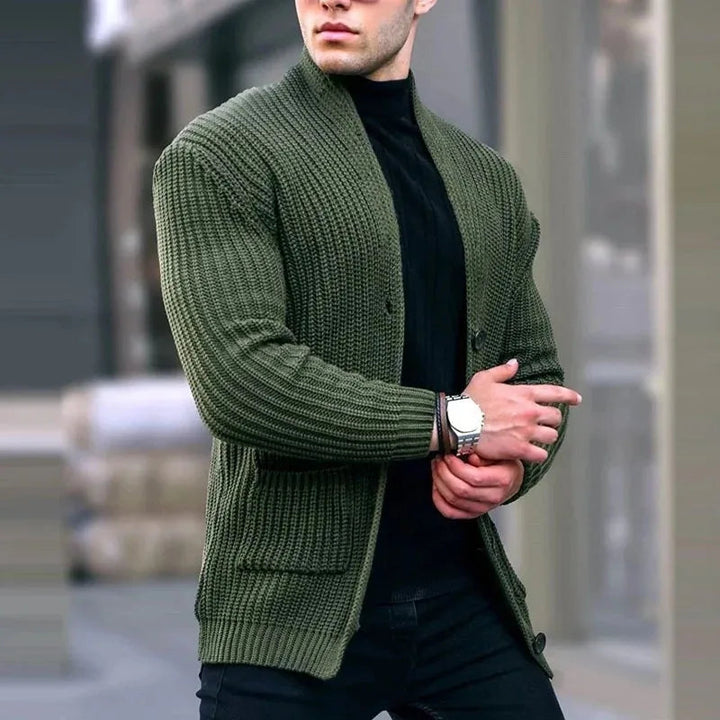 Benjamin | Urban Utility Moderne Strickjacke Für Herren