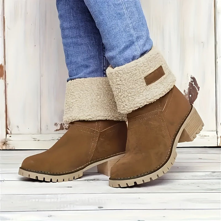 Emma | Kuschelige Mid-Calf-Stiefel mit Fleecefutter