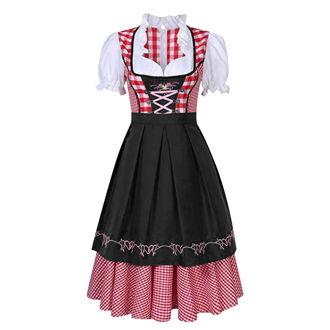 Valentina | Stilvolles Oktoberfest Dirndlkleid Mit Schürze