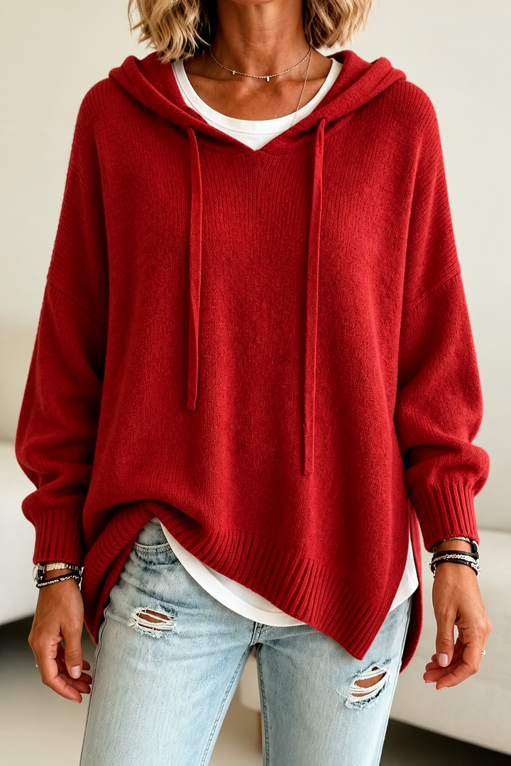 Wearbella | Hooded Knit Sweater – Bequemer Look für Frauen