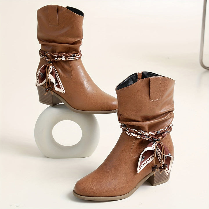Clara | Legere Und Stilvolle Slouch Stiefeletten