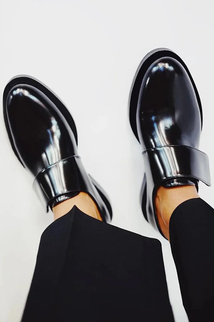 Camille | Klassische Loafer Mit Eleganter Riemenverzierung