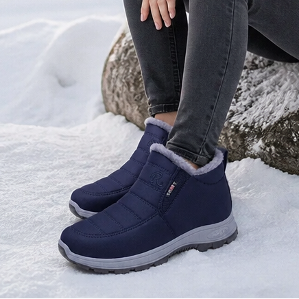Frostella | Fur-Lined Ankle Boots – Wasserdicht und Bequem