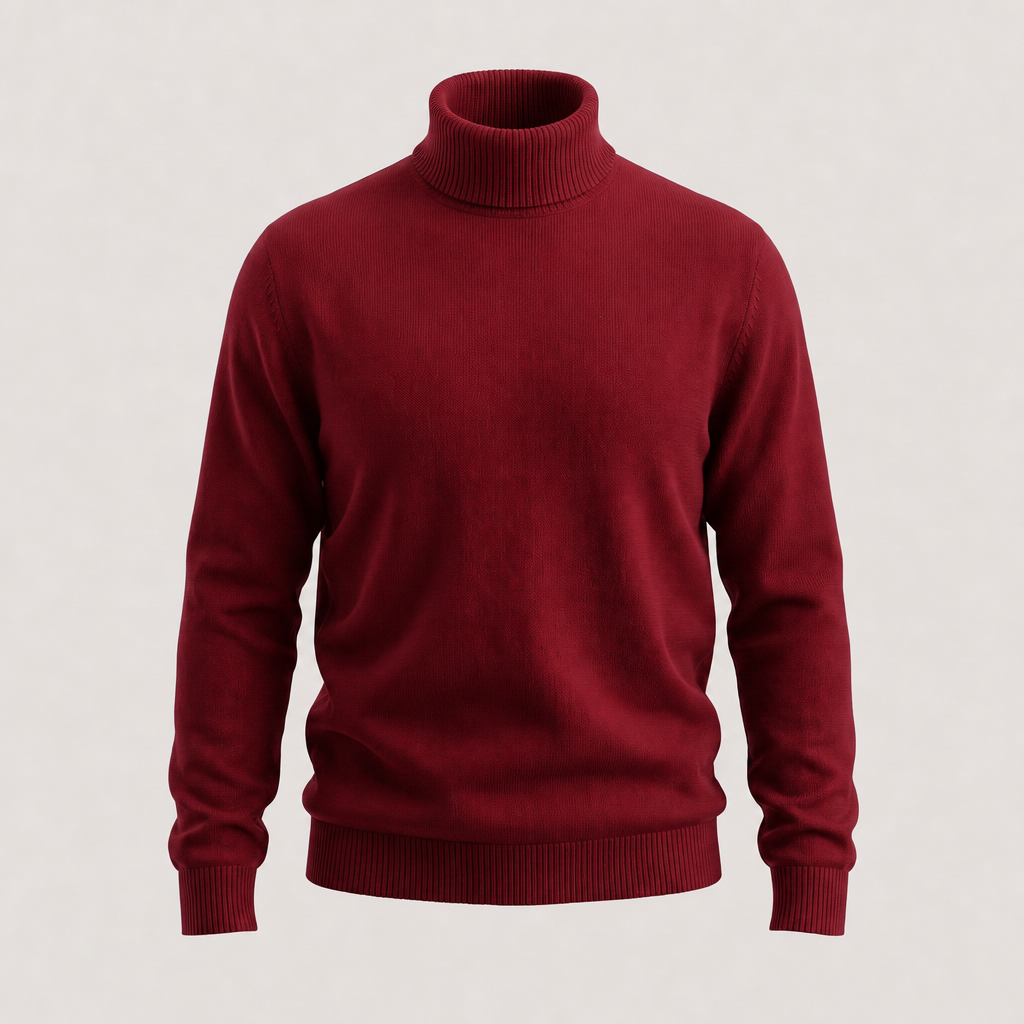 NORTHPEAK | Merino Turtleneck – Eleganter Stil für Männer