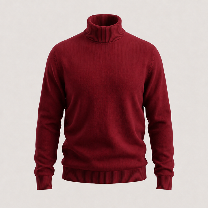 NORTHPEAK | Merino Turtleneck – Eleganter Stil für Männer