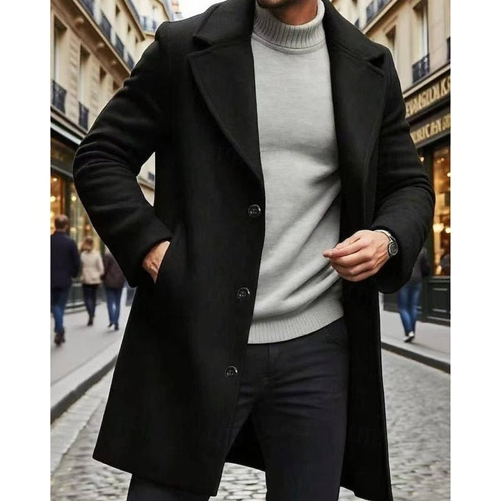 Callahan | Long Overcoat for Men – Timeless Everyday Style