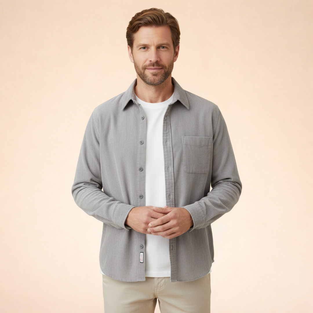 Tom | Lässiges Cordhemd