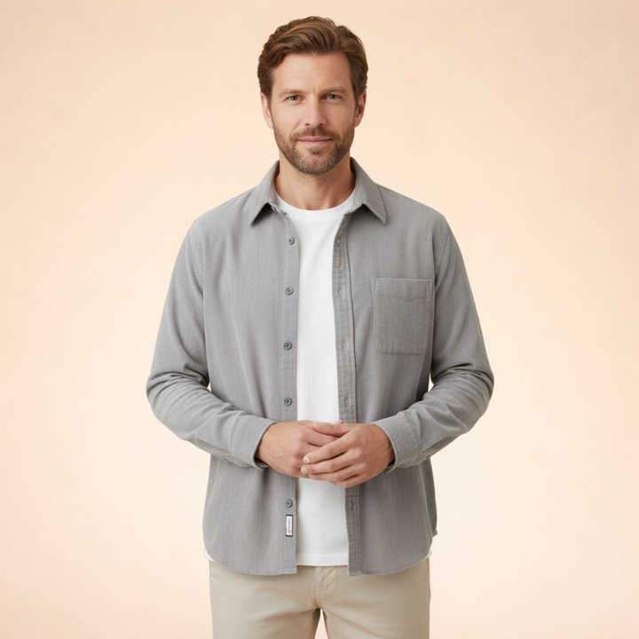 Tom | Lässiges Cordhemd