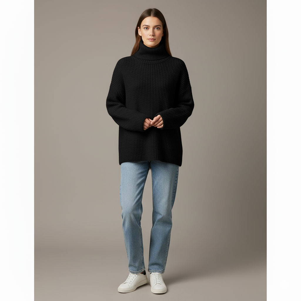 Renata | Damenpullover mit Rollkragen