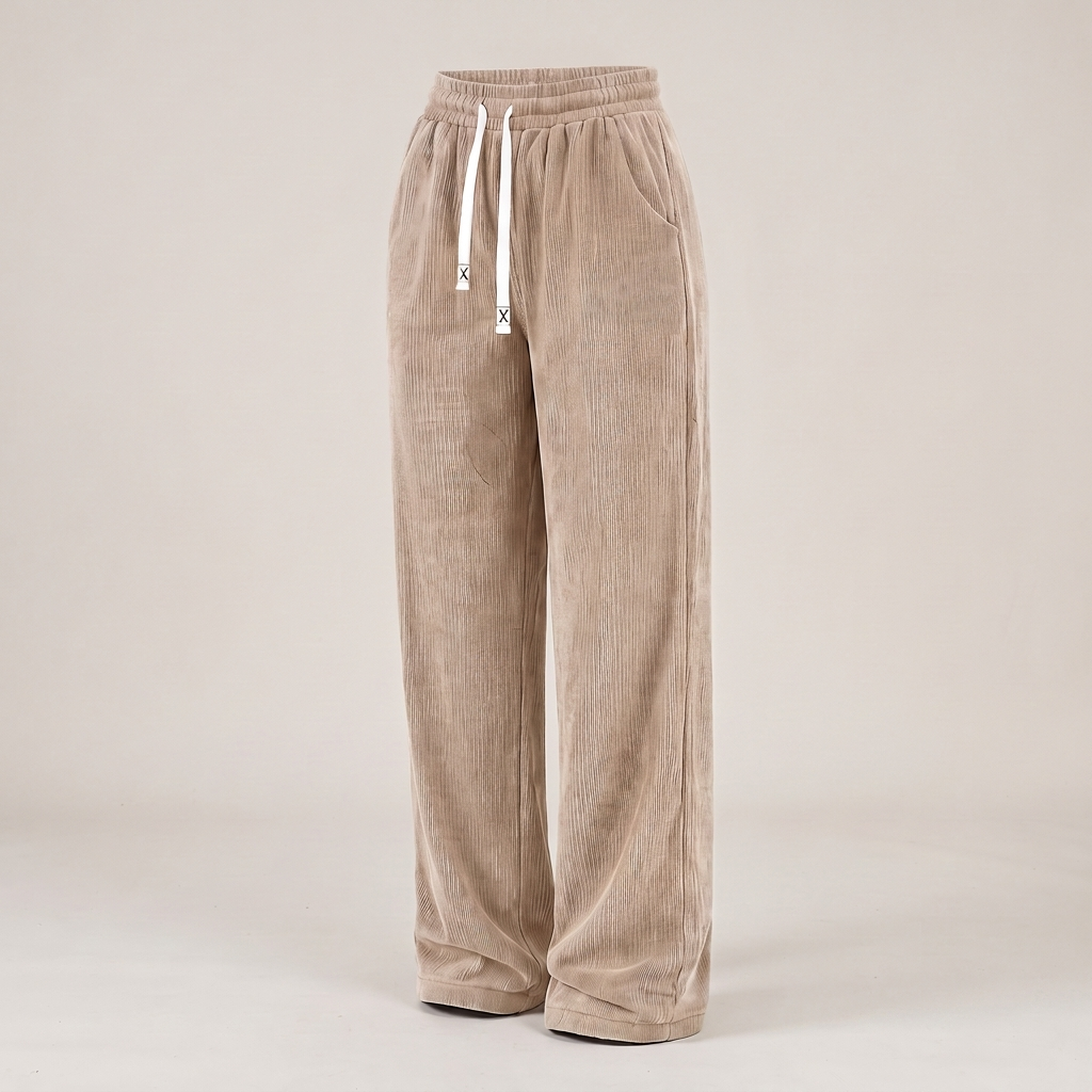 Elegante | Corduroy Walking Trousers – Bequeme Freizeithose für Frauen