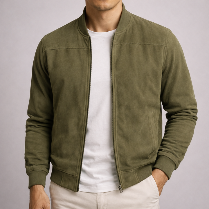 Harrison | Suede Bomber – Moderner Look für Jeden Tag