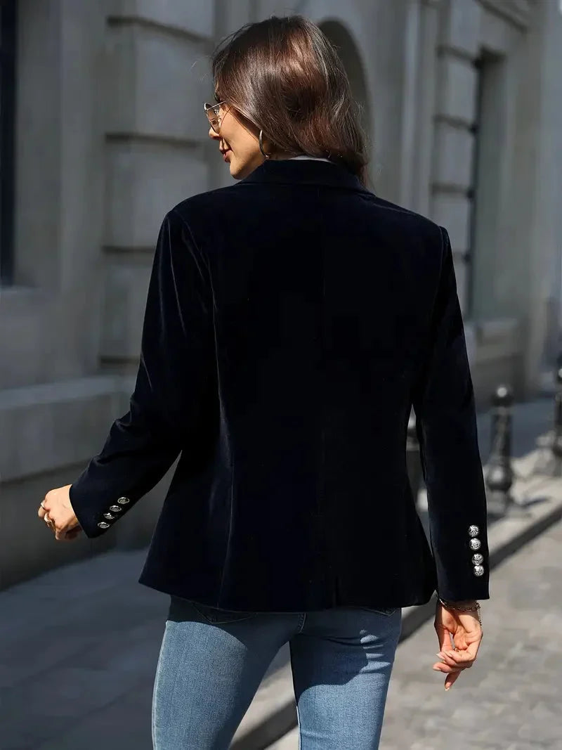 Sophie | Luxuriöser Und Eleganter Samt-Blazer